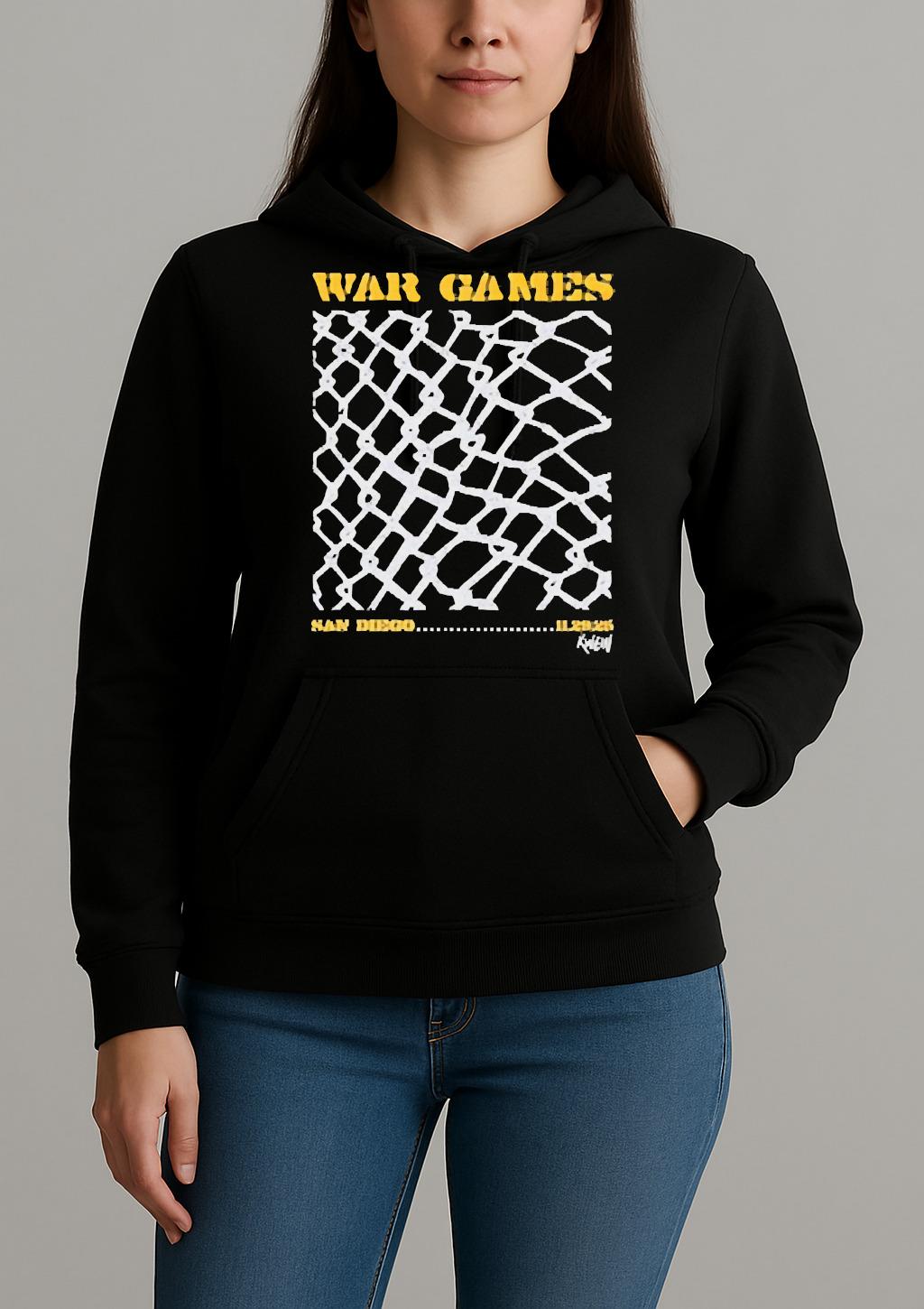Wwe X Kate Wein Survivor Series War Games 2025 Boxy Unisexhoodie