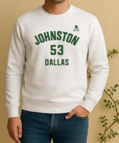 Wyatt Johnston 53 Dallas Stars Nhl Player Number And Name Sweater
