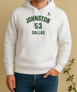 Wyatt Johnston 53 Dallas Stars Nhl Player Number And Name Unisex Hoodie