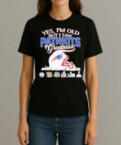 Yes Im Old But I Saw Patriots Helmet Greatness Womentee