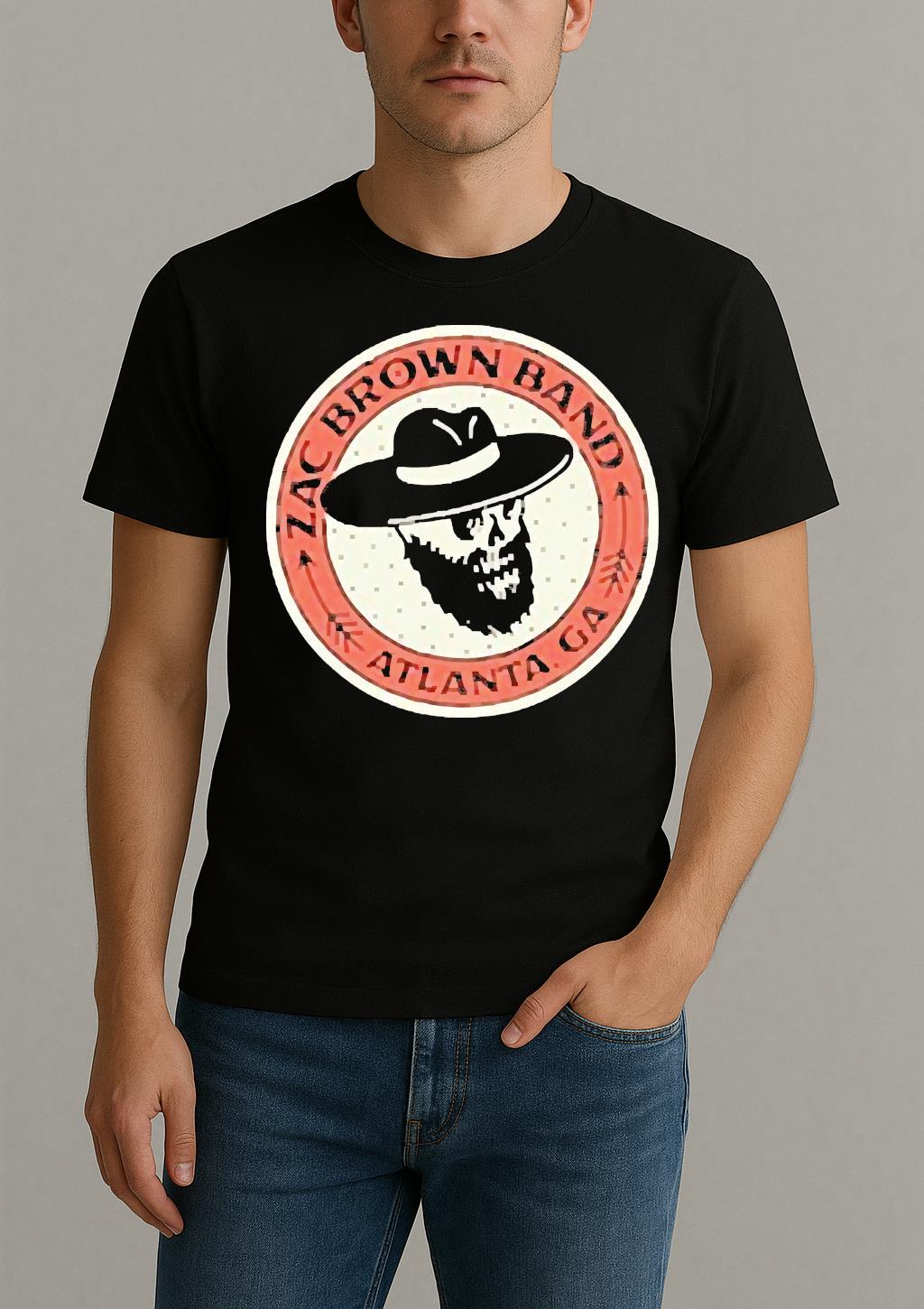 Zac Brown Band Atlanta Skull Shirt