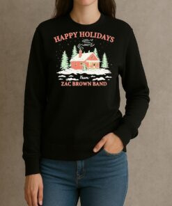 Zac Brown Band Happy Holiday Cabin sweater