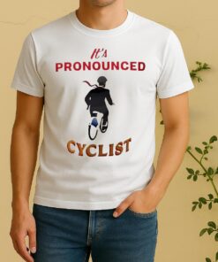 Zohran Kwame Mamdan Riding Bicycle Its Pronounced Cyclist Shirt