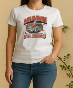 2026 College Football Playoff National Championship Miami Hurricanes Mascot Women Shirt