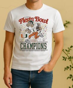 2026 Vrbo Fiesta Bowl Champions Miami Hurricanes Shirt