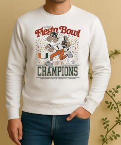 2026 Vrbo Fiesta Bowl Champions Miami Hurricanes Sweater