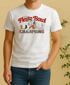 2026 Vrbo Fiesta Bowl Miami Hurricanes Champions Shirt