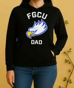 Florida Gulf Coast University Fgcu Eagles Arched Dad Unisex Hoodie