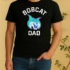 Georgia College Gcsu Bobcats Arched Dad Logo Shirt