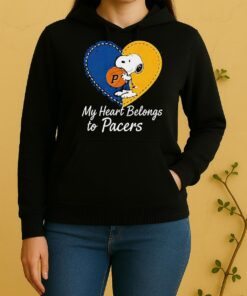 Indiana Pacers X Snoopy Cartoon Valentine 2026 Unisex Hoodie