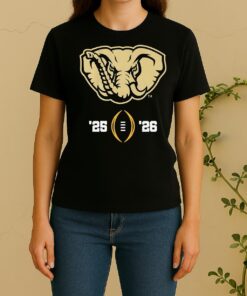 Alabama Football 2025 26 College Football Playoff Tee sWomen Shirt