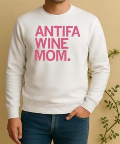 Antifa Wine Mom Sweater