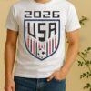 Awesome Usa Soccer Player 2026 Fan Logo Shirt
