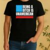 Being A Bitch Is Unamerican Usa Flag Shirt
