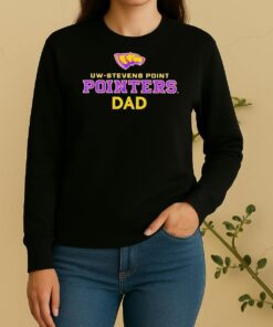 Campus Lab Uw Stevens Point Pointers Dad Logo Sweater
