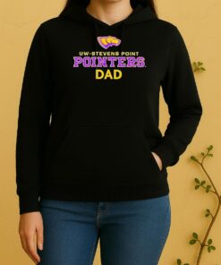 Campus Lab Uw Stevens Point Pointers Dad Logo Unisex Hoodie