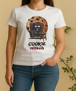Cookie Ninja Funny Women Shirt