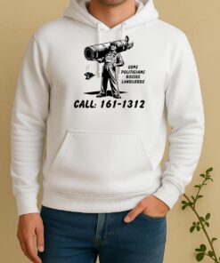 Cops Politicians Bosses Landlords Call 161 1312 Unisex Hoodie