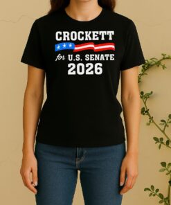 Crockett For Us Senate 2026 Women Shirt