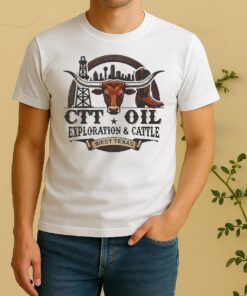 Ctt Oil Exploration Cattle West Texas Landman Shirt