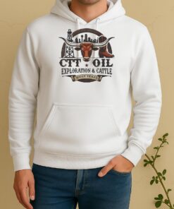 Ctt Oil Exploration Cattle West Texas Landman Unisex Hoodie