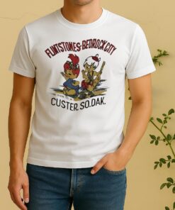 Flintstones Bedrock City Custer So Dak Shirt