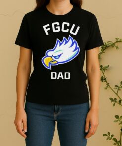 Florida Gulf Coast University Fgcu Eagles Arched Dad Women Shirt