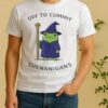 Frog Wizard Off To Commit Shenanigans Quote Shirt