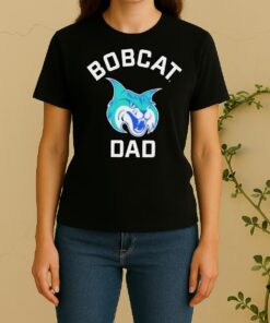 Georgia College Gcsu Bobcats Arched Dad Logo Women Shirt