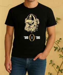Georgia Football 2025 26 College Football Playoff Tee Shirts