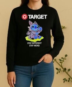 Happy Stitch Cosplay Toothless X Target Stay Different Stay Weird Sweater