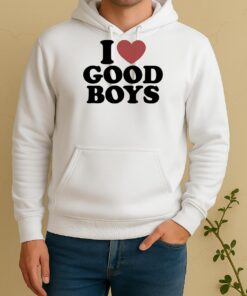 I Heart Good Boys Unisex Hoodie