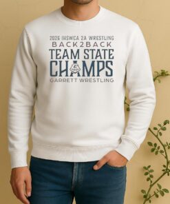 Ihswca 2A Wrestling Back2back Team State Champs Garrett Wrestling Sweater