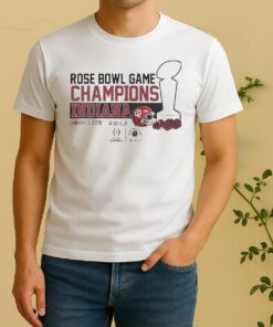 Indiana Hoosiers Football 2026 Cfp Rose Bowl Champions Shirt