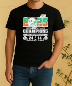 Miami Hurricanes Beat Ohio State Buckeyes Cotton Bowl 2025 Shirt