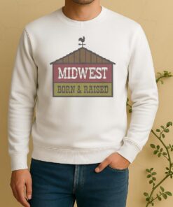 Midwest Fuel Born And Raised Of United State Of Indiana Sweater