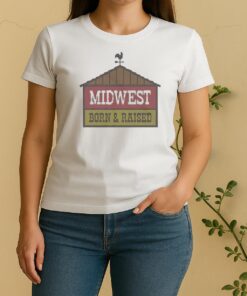 Midwest Fuel Born And Raised Of United State Of Indiana Women Shirt