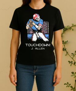 Most Valuable Pixels Touchdown J Allen Women Shirt