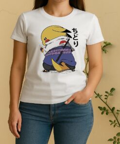 Naklejka Pokemon Pikachu Pika Cartoon Women Shirt