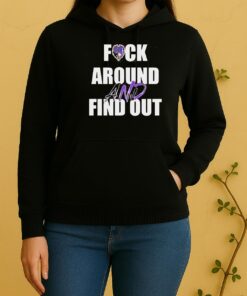 Nice Fck Around And Find Out Baltimore Ravens SweasUnisex Hoodie