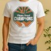 Nice Miami Hurricanes Football Fiesta Bowl Champions Cfp 2026 Logo Shirt