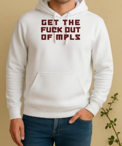 No More Minnesota Ice Get The Fuck Out Of Mpls Unisex Hoodie