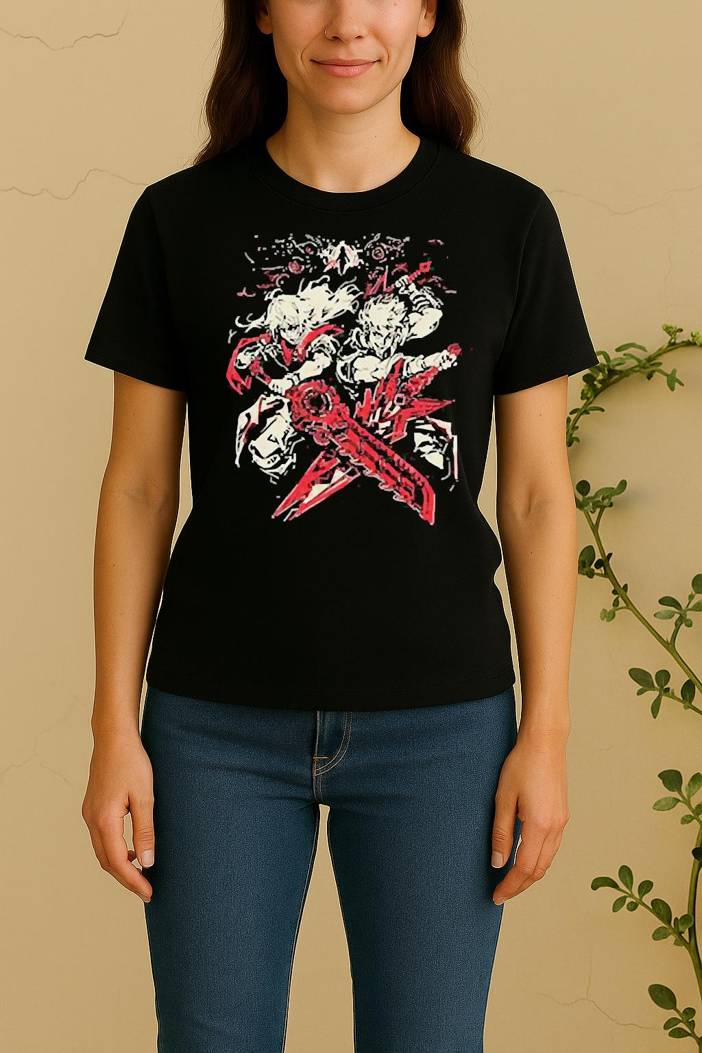 Official Crossing Blades Anime Women Shirt