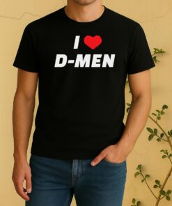 Official I Love D Men Shirt