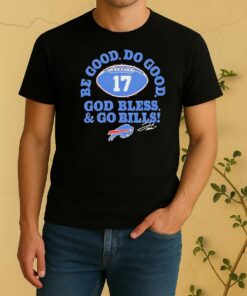 Official Josh Allen Buffalo Bills Be Do God Bless And Go Bills Signature Shirt