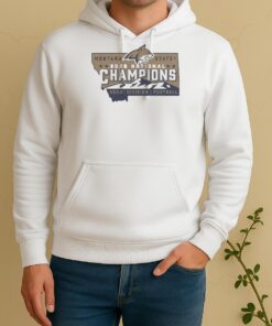 Official Montana State Bobcats Football 2025 National Champions Ncaa Division I State Logo Unisex Hoodie