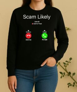 Official Scam Likely Caller Id Sweater
