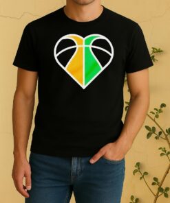 Official Utah Jazz Basketball Heart Logo Shirt