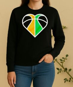Official Utah Jazz Basketball Heart Logo Sweater