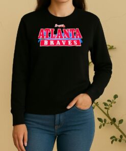 Officials Atlanta Braves Mlb Baseball Logo Vintage Sweater